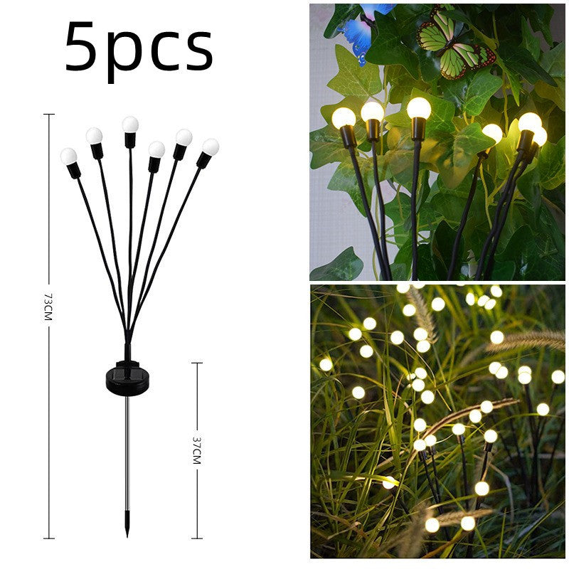 LED Pneumatic Firefly Ground Plug-in Lamp